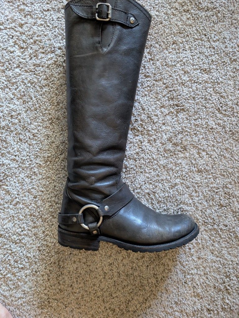 Genuine Leather Riding Boots