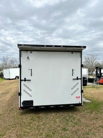 8.5x28ft Enclosed Vnose Race Car Truck Hauler Brand New