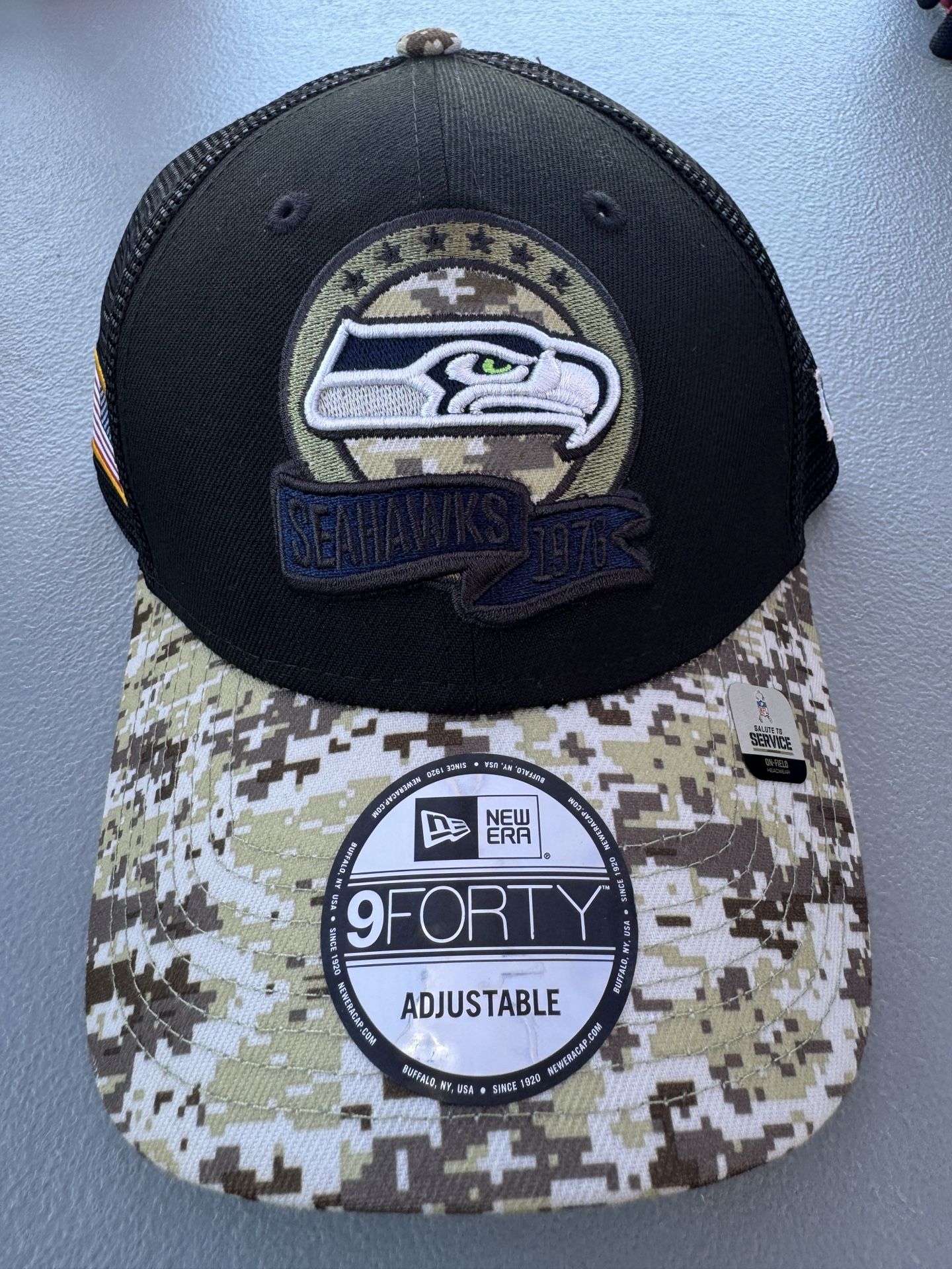 Seahawks Camouflage Hat