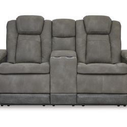 Next-Gen DuraPella Performance Fabric Dual Power Reclining Sofa