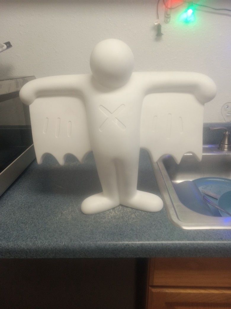 Keith Haring Flying Devil Statue