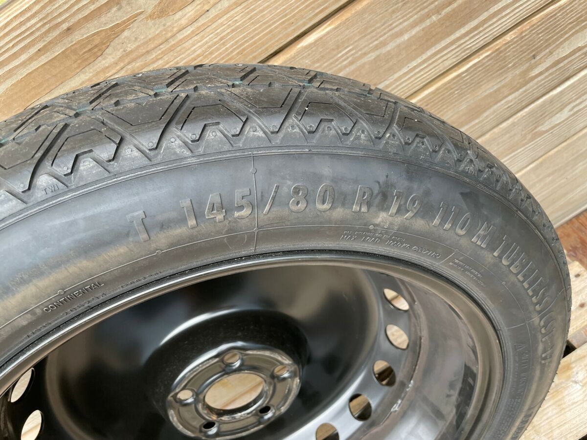 2011 - 2018 }AUDI** A8 A8L S8 - EMERGENC.Y SPAR.E TIR.E WHEE.L 19 INCH OEM 4H0601027B - QOI0A1 Auto Parts