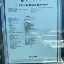 Toyota Highlander