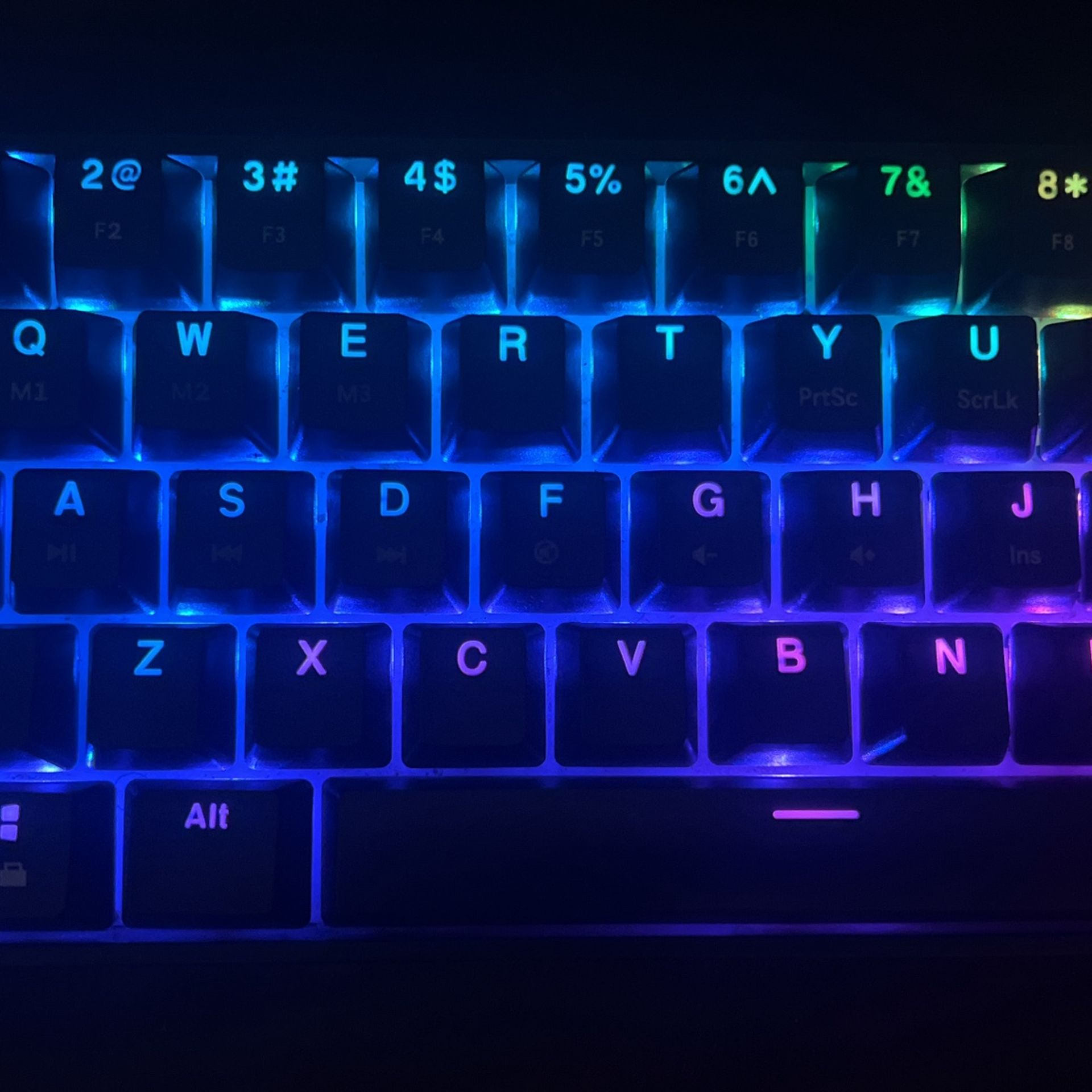 hk gaming gk61v2 mechanical keyboard