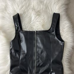 Shein Vest Faux Corset Size Large 