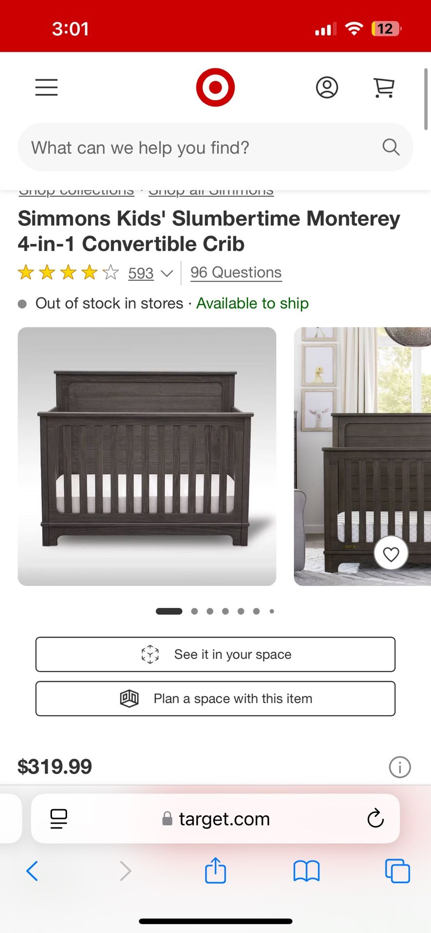 Baby Crib