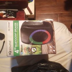Iq sound 4" Bluetooth Speaker 