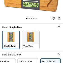 Brand new 36x24 cutting board. 