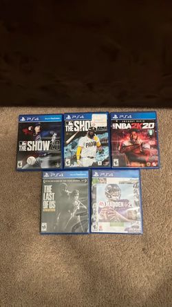 PS4 video games