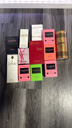 Valtentino, Ysl, Burberry, baccarat, Jean pual, Dior,