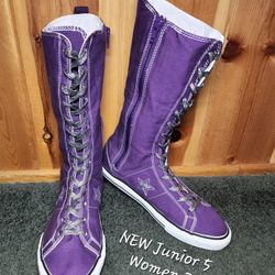 NEW Converse One Star Calf/Knee high Women 7