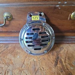 12V Chrome Electric Horn 