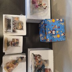 Vintage Rudolph and the Island of Misfit Toys figurines by Enesco
