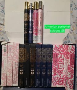 Armenian perfumes/colognes