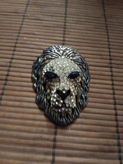 Jeweled Lion Head