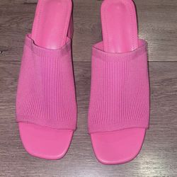 Pink 2 Inch Heel