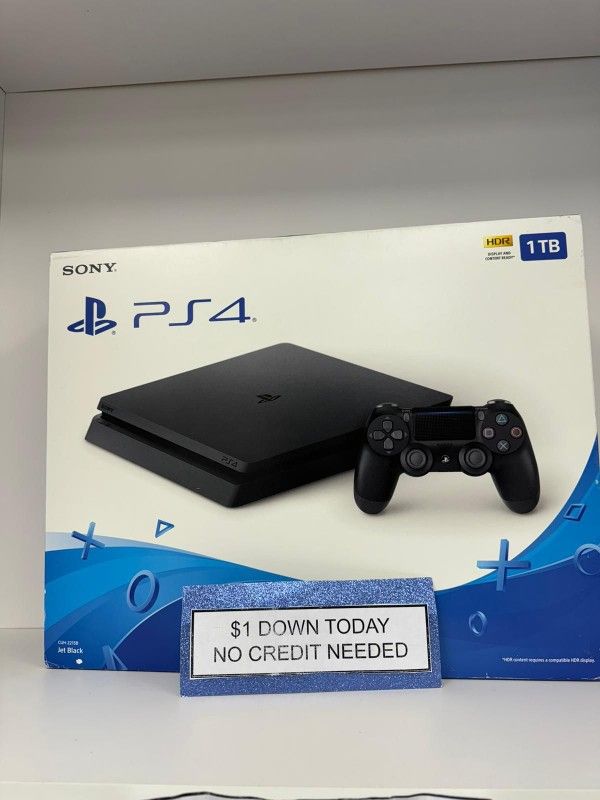 Sony Playstation 4 Gaming Console - Pay $1 DOWN AVAILABLE - NO CREDIT NEEDED