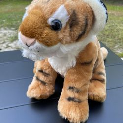 Wild Republic Cuddlekins Tiger Cub Plush 12 in Stuffed Animal Toy Soft Blue Eyes