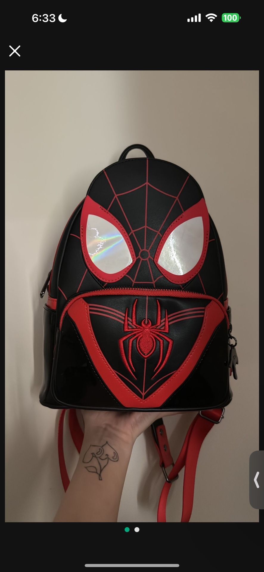 Spider Man Backpack