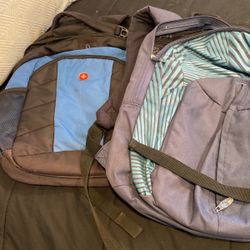 Backpack Volcom, Swiss Army And Jansport 