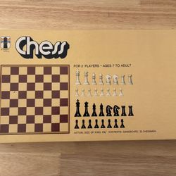 Vintage Whitman Chess Set Game