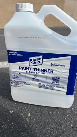 Free brand new unopened paint thinner