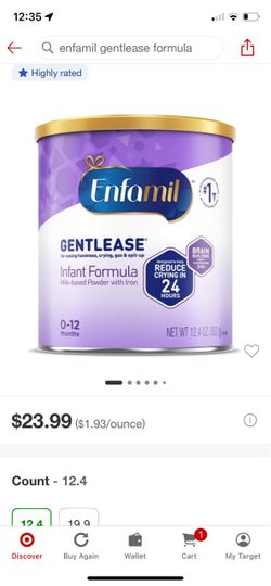 Enfamil gentlease