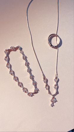 Silver Jewelry Set From Poland