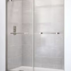 Shower Door 56" - 58 1/2" Width By 74 " Height.