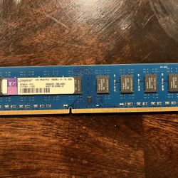 (1006) Kingston 4GB 2Rx8 PC3-10600 DDR3 1333MHz 1.5V 240-Pin DIMM Desktop Memory RAM 4G