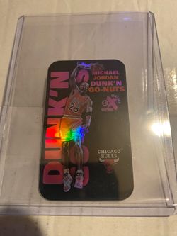 98-98 skybox ex Michael Jordon Dunk’n Go Nuts holo promo exclusive