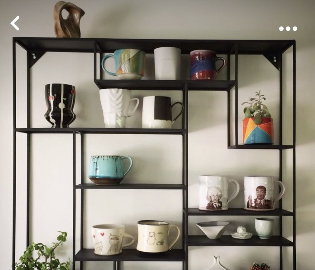 Two CB2 Alcove Wall Shelves