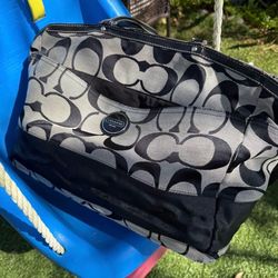 Coach diapers bag