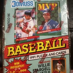 1991 Donruss Series 2 Baseball Cards – Factory Sealed Box - $40