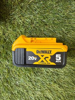 Dewalt 20v battery 5ah