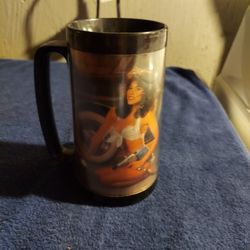 Vintage Snap On Plastic Mug