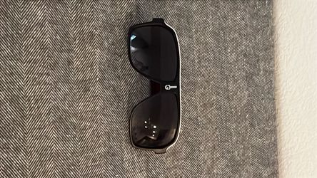 Black and White Wayfarer-Style Sunglasses