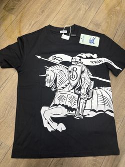 Burberry Black Knight Graphic T-Shirt