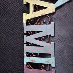 Metal  Family  Hanging 