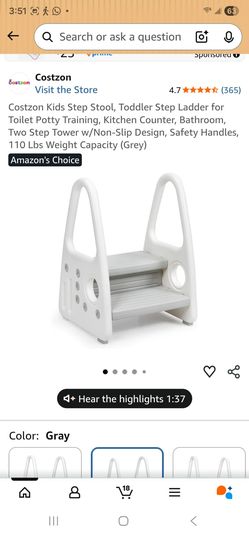 Kids step stool