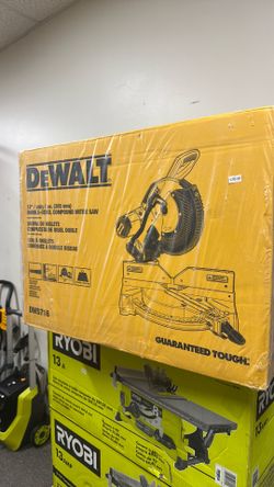DEWALT 15 Amp Corded 12 in. Compound Double Bevel Miter Saw