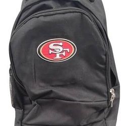 Black San Francisco 49ers 19" Mojo Wheeled Backpack