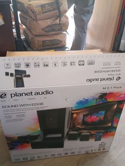 Planet audio 5.1 pk 2500w