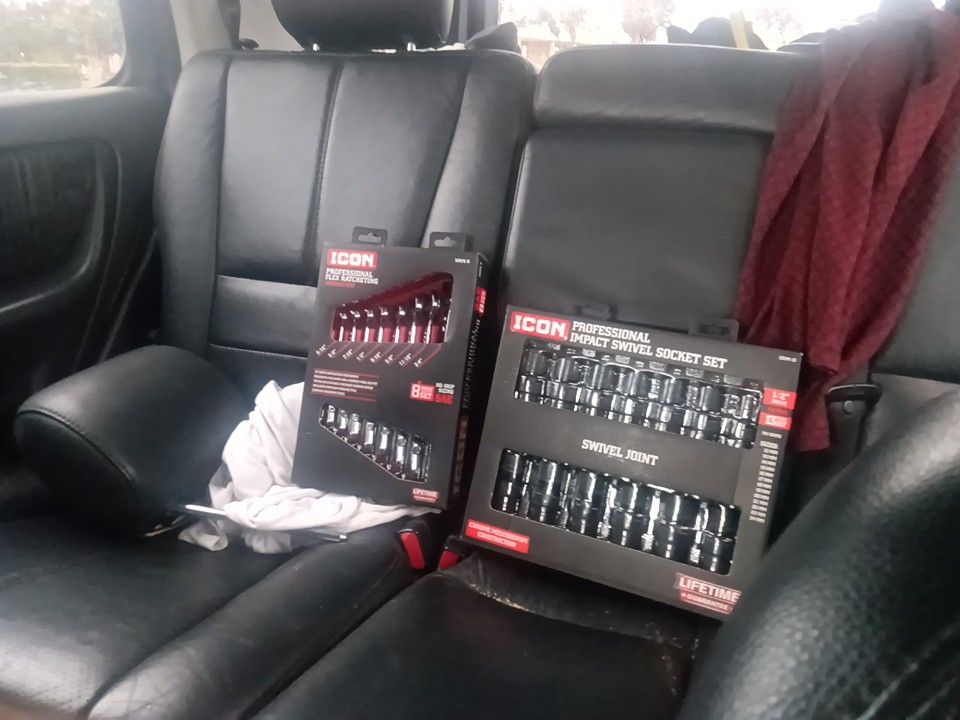 Icon Brand New Wrachet Wrenches Flex / Swivel Socket