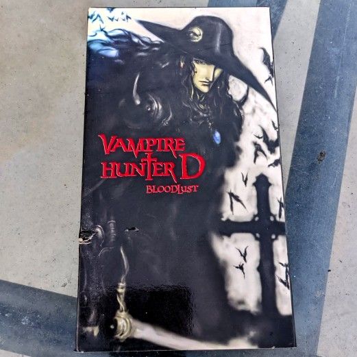 Vampire Hunter D: Bloodlust VHS ©2001