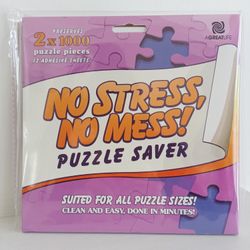 AGREATLIFE Preserve 2 x 1000  Pieces Jigsaw Puzzles Puzzle Saver 12 Sheets - No Stress, No Mess Jigsaw Puzzle Glue Sheets