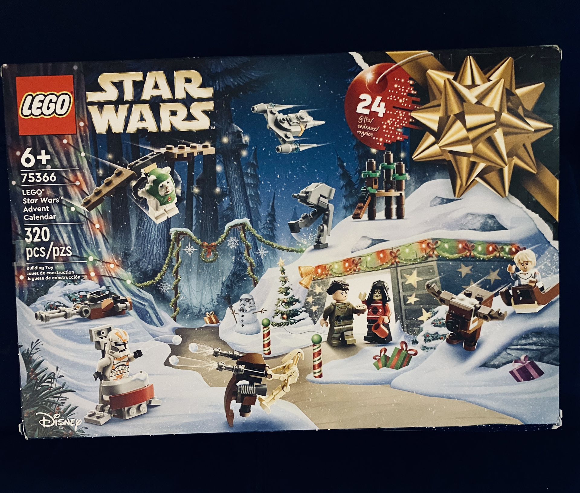 Lego Christmas Advent Calendar 2023 Bundle Set (Star Wars Advent Calendar + Activity Book)