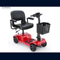 ENGWE Folding 4 Wheel Mobility Scooter,15 Mile Long Range, 250W Electric Powered Mobile Wheelchair for Seniors Adult with Detachable Basket, Front Lig