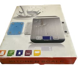 Digital food kitchen scale 10kg weight multifunctional for measuring cooking and baking 1g01oz precision graded stainless steel 240820.  T-407