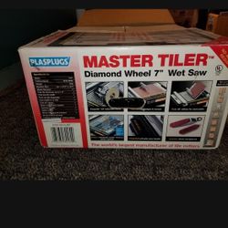 Master Tile Wet Saw